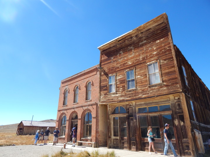 california on the road Bodie