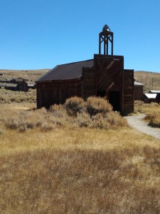 california on the road Bodie
